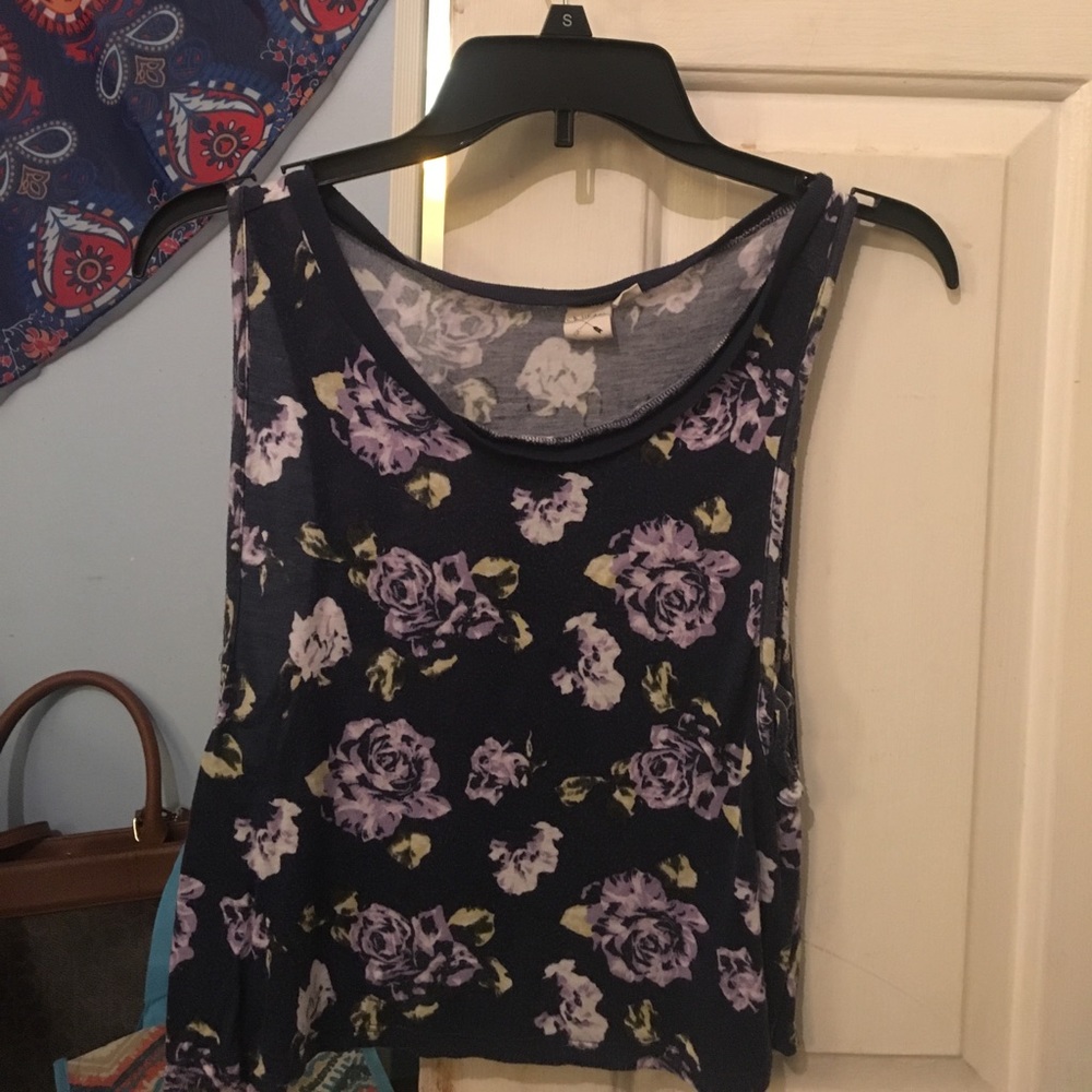 Floral tank top